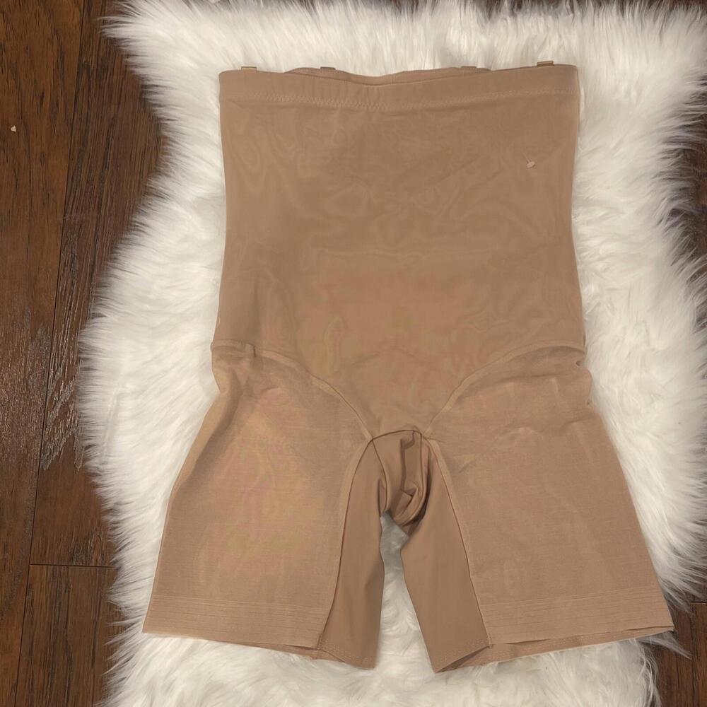 NEW Honeylove Super Power Short HLSW03-Sand Size L Shapewear With Straps - Picture 4 of 8